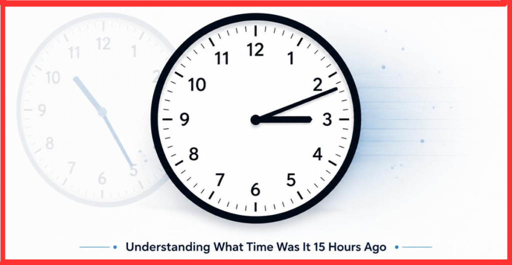 What Time Was It 15 Hours Ago