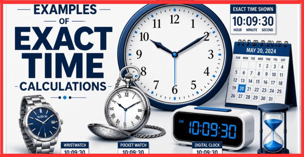 time calculation examples