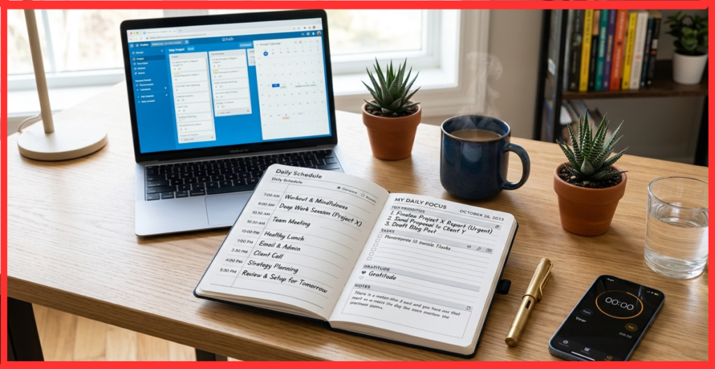 Daily Schedule and Productivity
