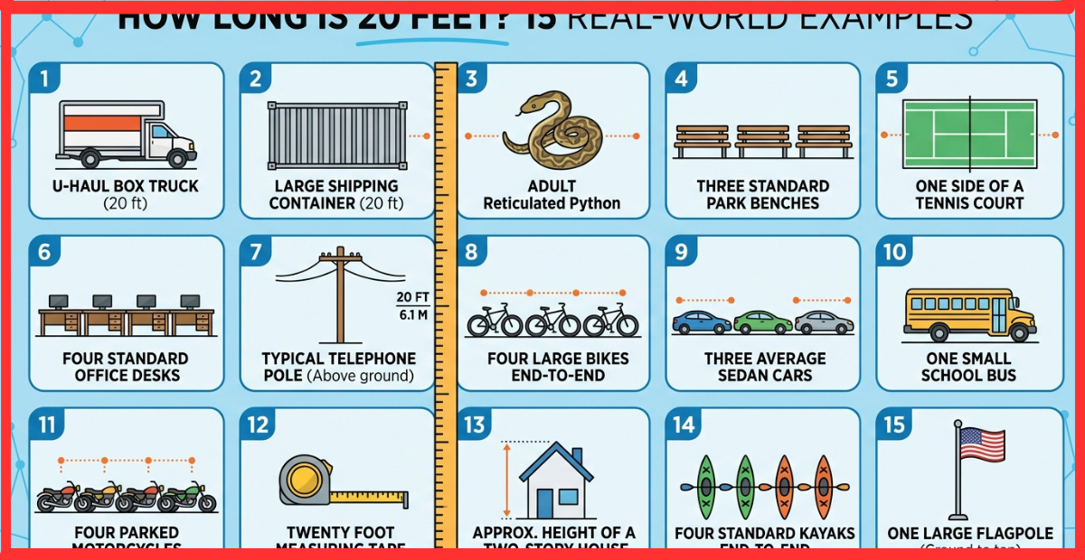 How Long is 20 Feet?