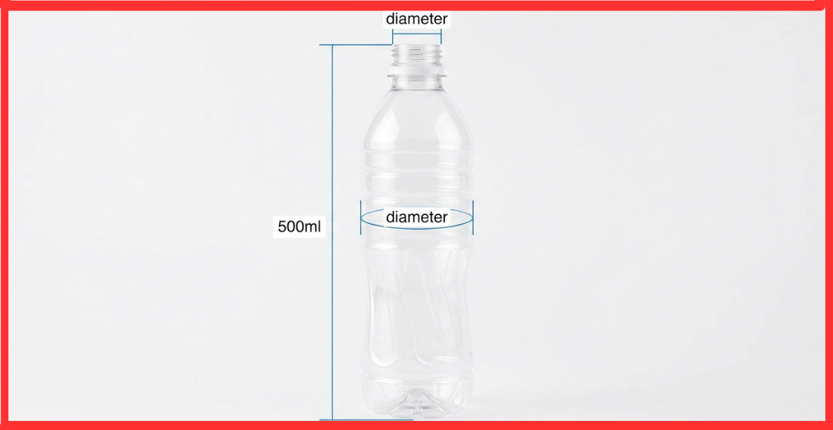 Water Bottle Dimensions