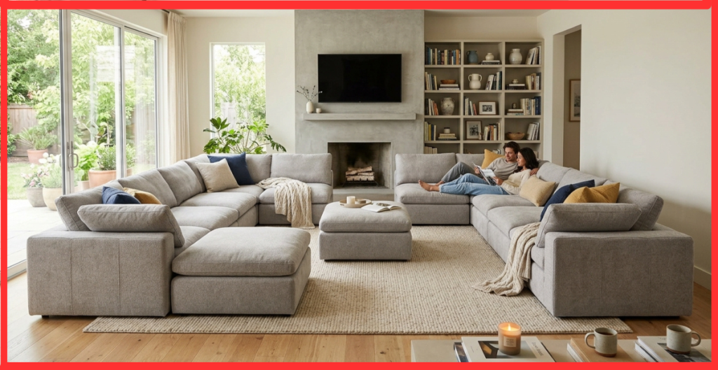 7-Foot Modular Couch