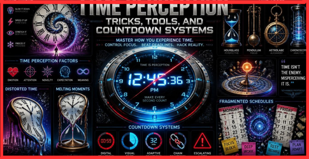 time perception hacks and countdown tools