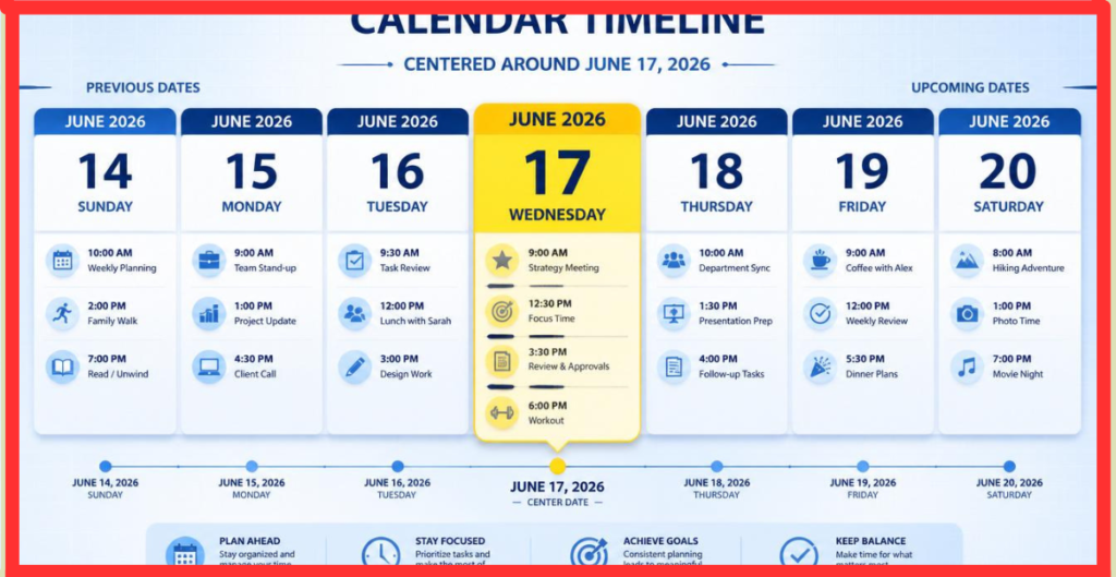 2 Weeks Ago Calendar