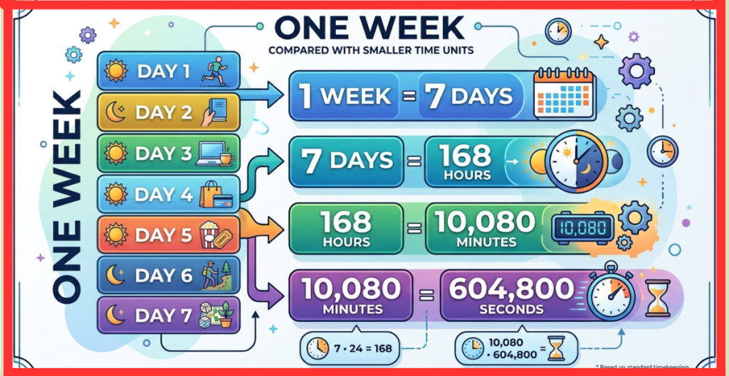 Week to Smaller Time Units
