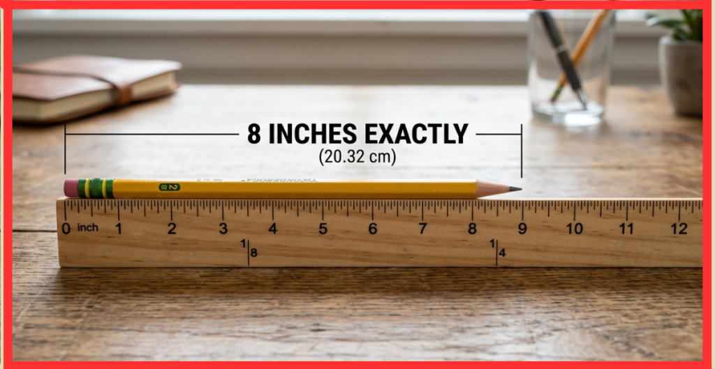8 Inches Exactl