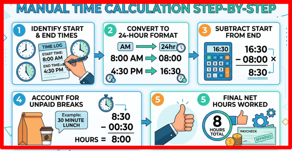 Manual Time Calculation