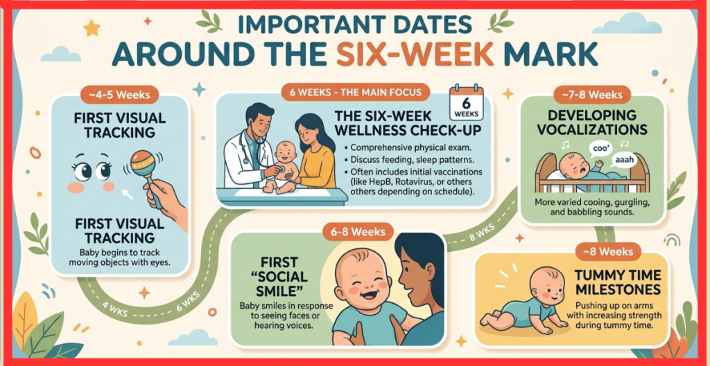 Important Dates Around the Six-Week Mark