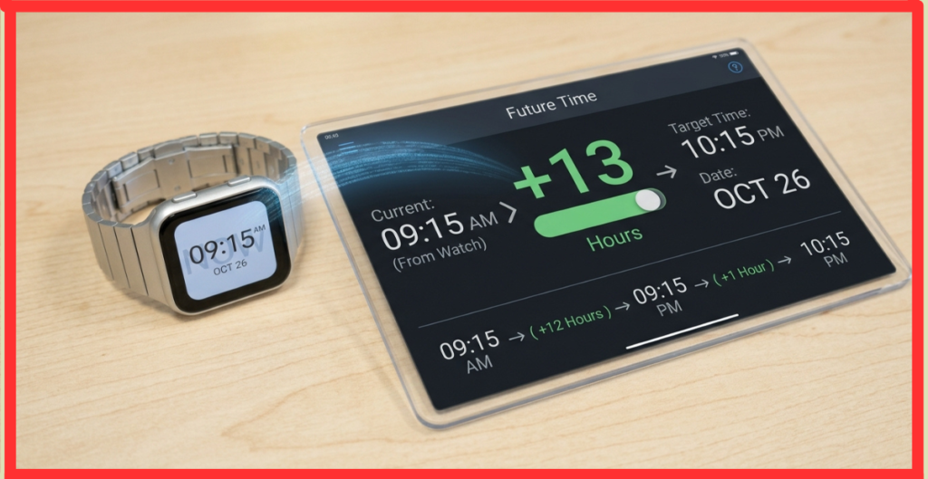tools that help you understand 13 hours from now time and date