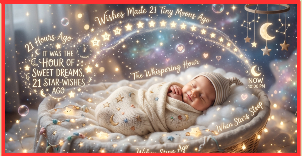 What Time Was It 21 Hours Ago? in the Language of Newborn Wishes